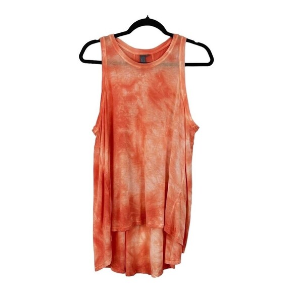 Sweaty Betty Size Small Easy Peazy Tank Top in Nectarine Orange Tie Dye - Picture 1 of 4